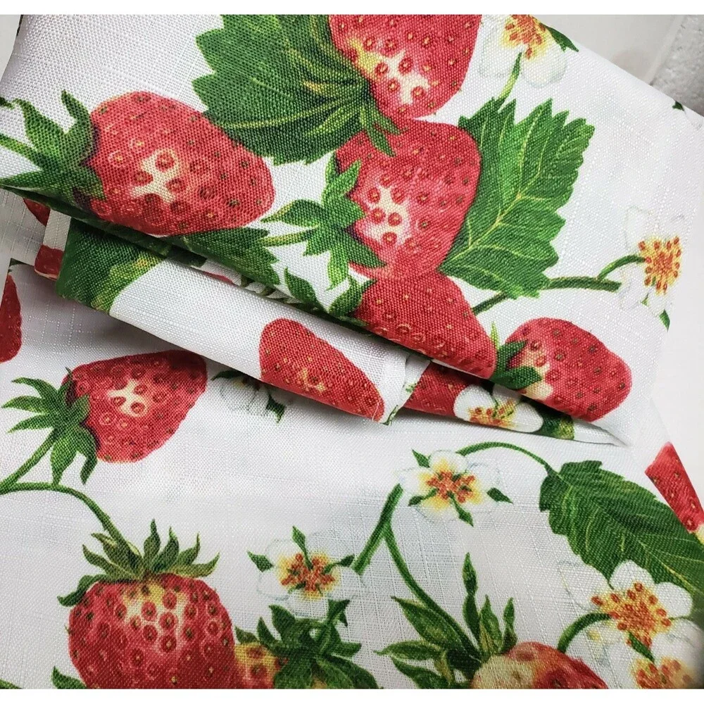 Textured Printed Fabric Tablecloth,60